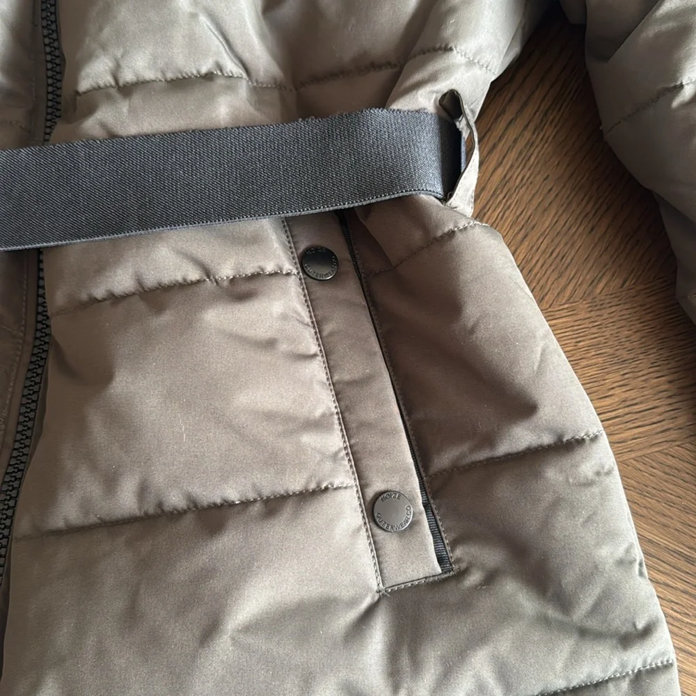 NOIZE Capri Long Length Parka Forest, Size Large, $298